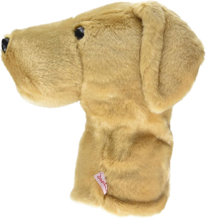 Yellow Lab Driver Headcover | Premium Driver Headcovers | Funny Golf Club Covers | Stylish Protection for Your Clubs | Men's Golf Gear | Driver Headcover for Men and Women