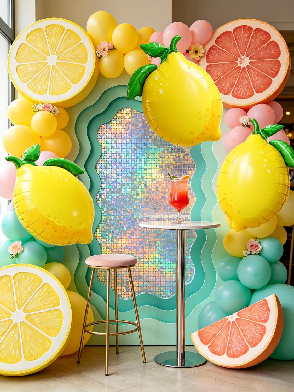 Lemon Balloons Lemon Birtyday Party Decorations Lemon Baby Shower Decorations Just A Drop Older Birthday Decorations Summer Lemonade Stand Supplies She Found Her Main Squeeze Bridal Shower