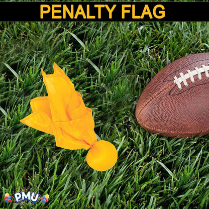 Football Party Supplies and Decorations - Yellow Penalty Flag 60747, Challenge Flags, Tossing Flags, Penalty Flag, Sports Fan, Football Referee Party Accessory (1/pkg) Pkg/1