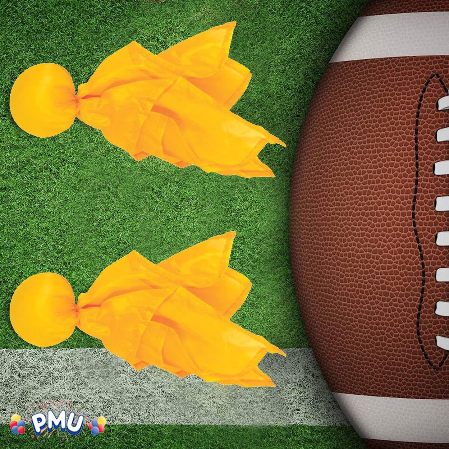 Football Party Supplies and Decorations - Yellow Penalty Flag 60747, Challenge Flags, Tossing Flags, Penalty Flag, Sports Fan, Football Referee Party Accessory (1/pkg) Pkg/1