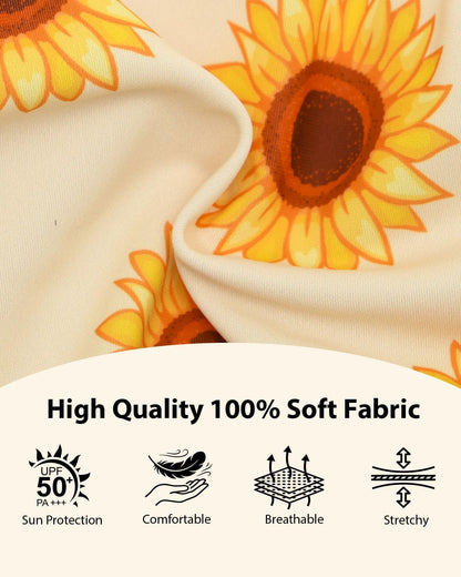 Sunflower Pet Dress for Small Dogs, Cats - Yellow Tulle Ruffle Sleeves - Satin Bow - Summer Garden, Photo Dress