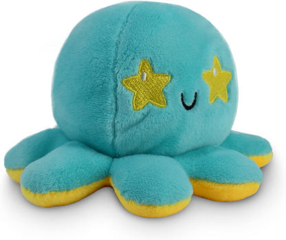 Reversible Octopus Starry Eyes 4 Inch Flip Plushie