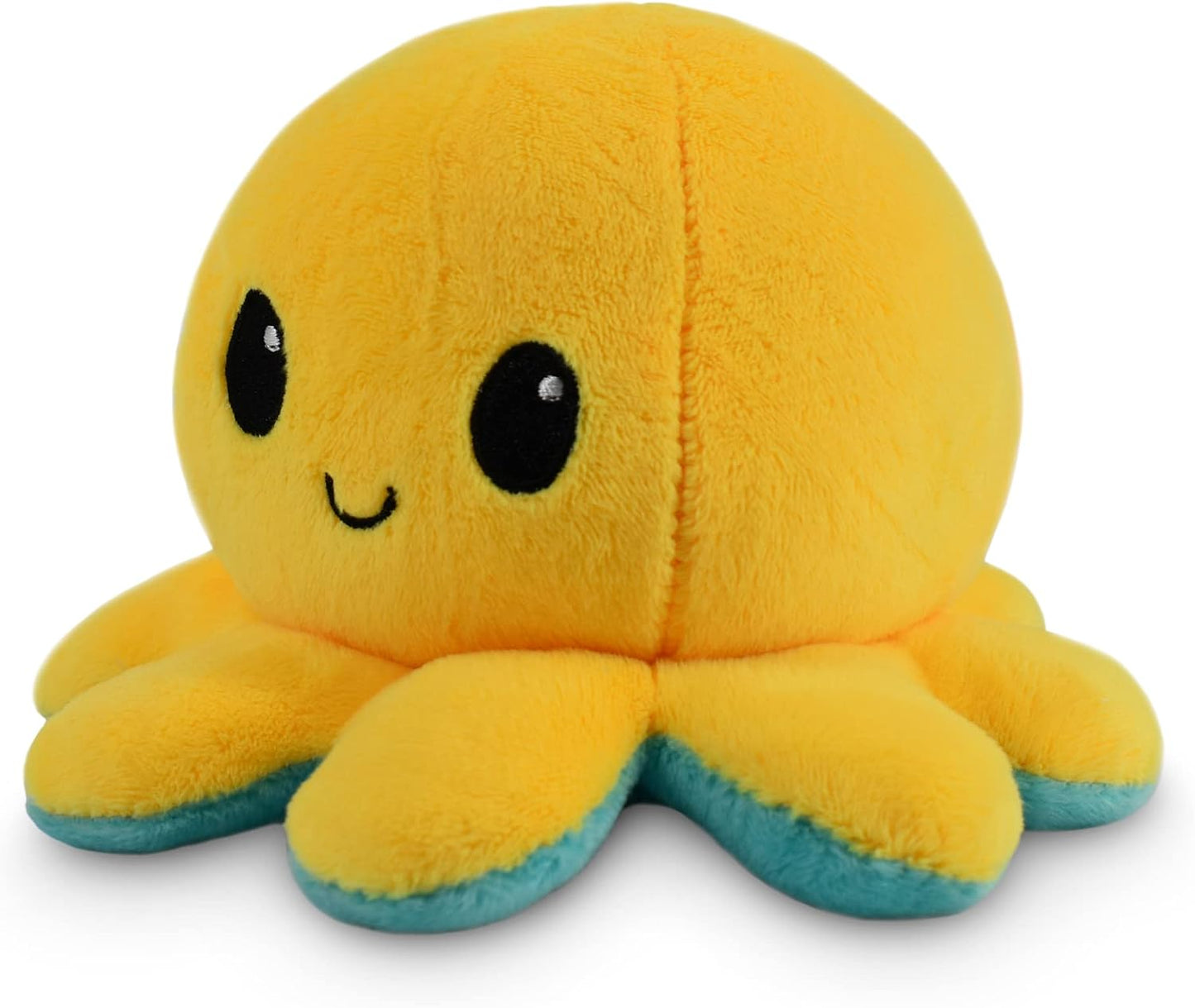 Reversible Octopus Starry Eyes 4 Inch Flip Plushie