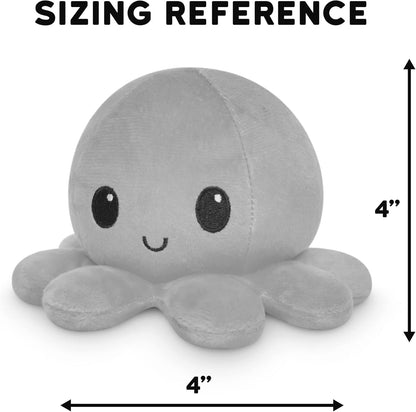 Reversible Octopus Starry Eyes 4 Inch Flip Plushie