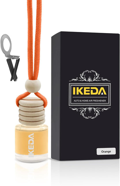 Car Fresheners for Men & Women, 45+Day Long Lasting Fragrance Hanging Air Fresheners Scents, with Clip, Perfect for Auto and Home,Christmas,10ml, Lemon