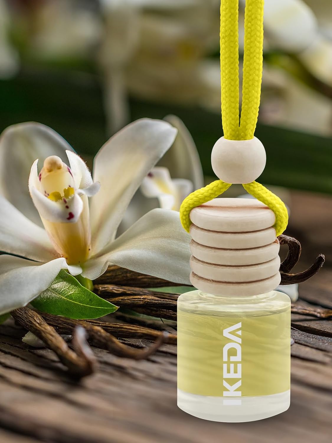 Car Fresheners for Men & Women, 45+Day Long Lasting Fragrance Hanging Air Fresheners Scents, with Clip, Perfect for Auto and Home,Christmas,10ml, Lemon