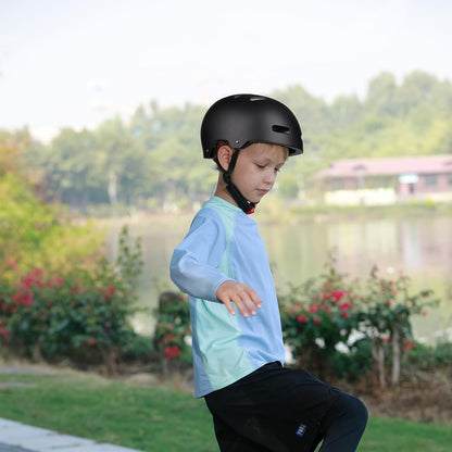 Skateboard Bike Helmet, 3 Sizes for Adult Youth Kids Women Men Boys Girls | Certified Multi-Sport Helmet for Scooter Skate Bicycle, Adjustable Lightweight Ventilated Helmet