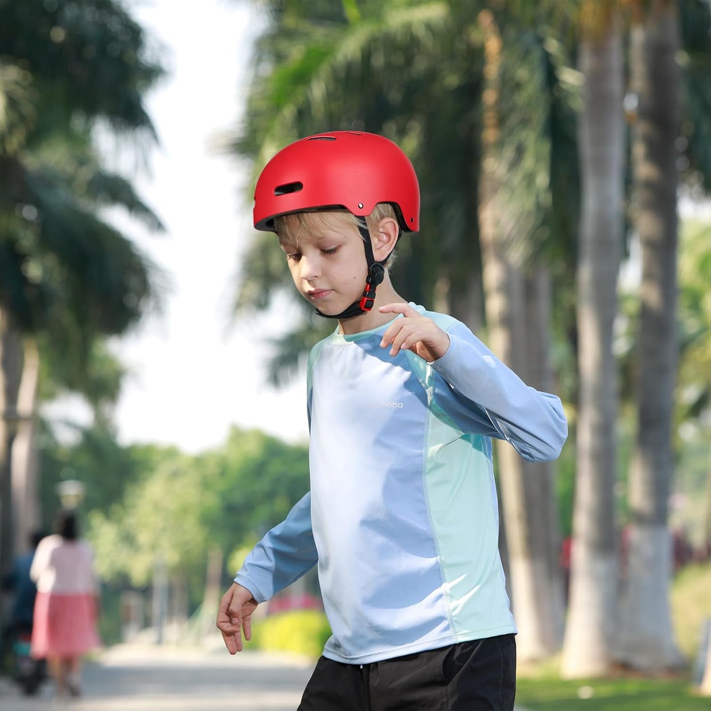 Skateboard Bike Helmet, 3 Sizes for Adult Youth Kids Women Men Boys Girls | Certified Multi-Sport Helmet for Scooter Skate Bicycle, Adjustable Lightweight Ventilated Helmet