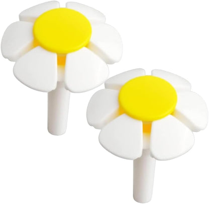 2 Pcs Yellow Pet Water Fountain Nozzle Replacement Yellow Flower for Head for Cat Fountain Automatic Drinking Water Dispenser pet Water Fountain Attachment for Cats, Dogs, Multiple Pets，Cat Fountains