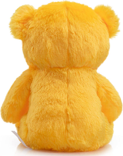 Super Color Teddy Bear Stuffed Animals Plush Toy for Children Girlfriend Family Congratulations Baby Shower Birthday Yellow 14 inch
