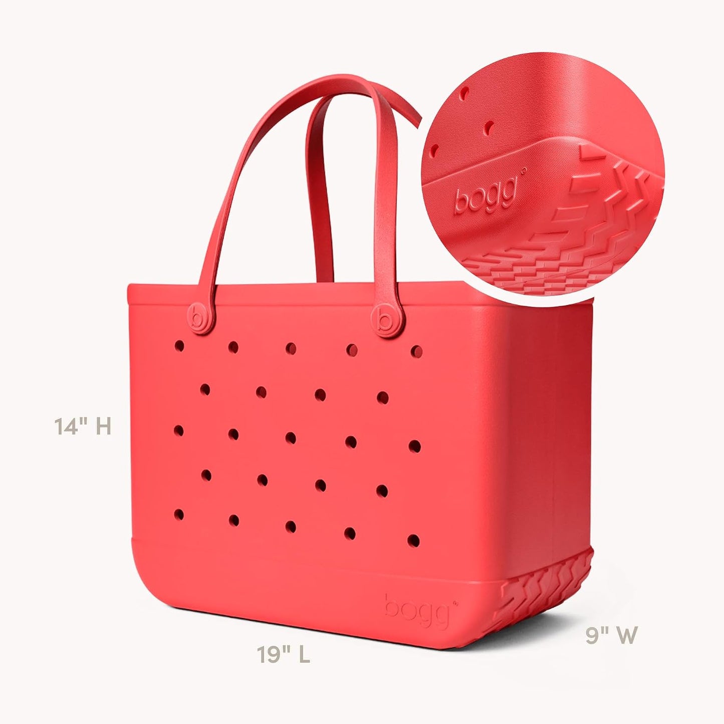 Original Tote – Durable, Washable, Tip-proof – Beach, Pool, Boat, Work, Sports