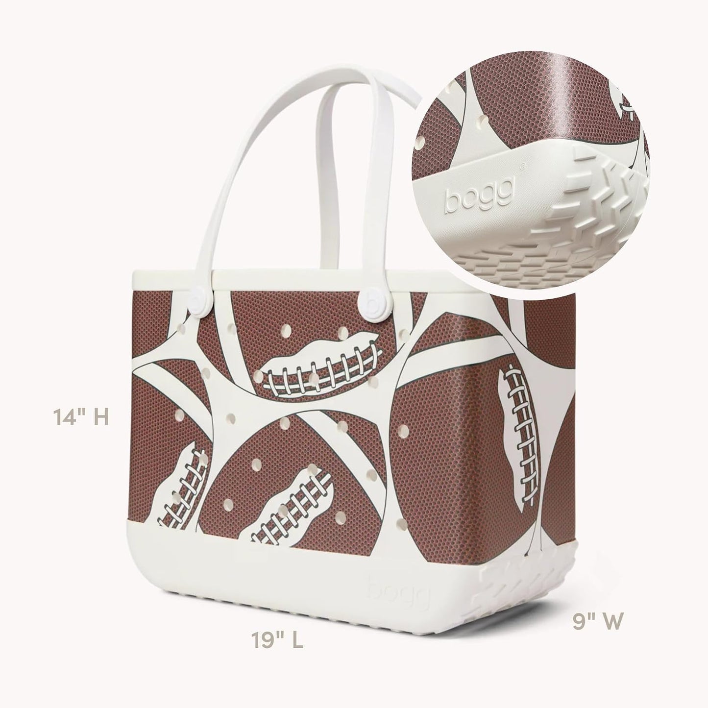 Original Tote – Durable, Washable, Tip-proof – Beach, Pool, Boat, Work, Sports