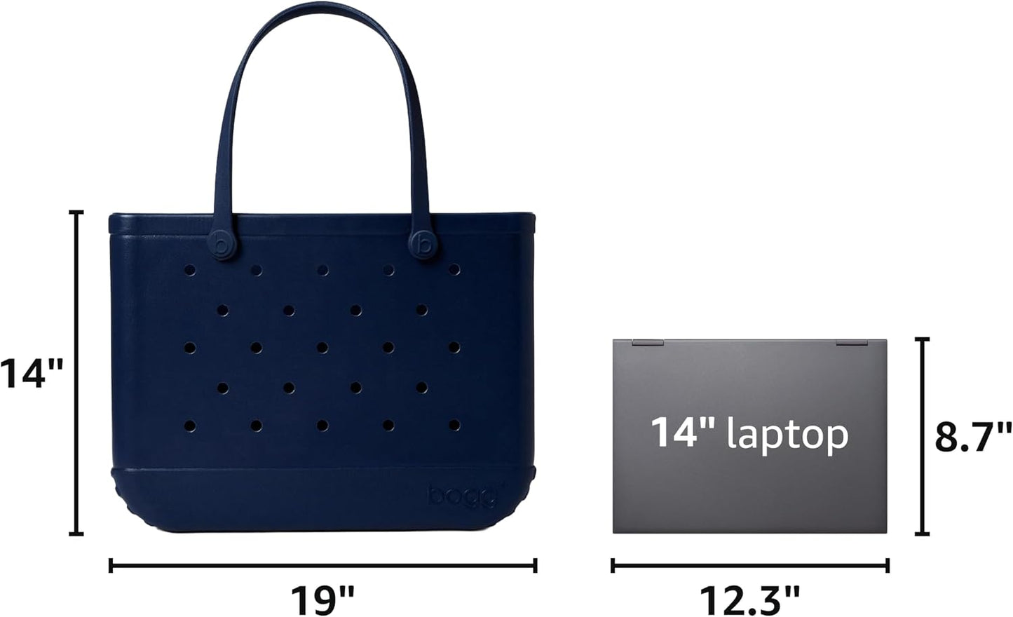 Original Tote – Durable, Washable, Tip-proof – Beach, Pool, Boat, Work, Sports