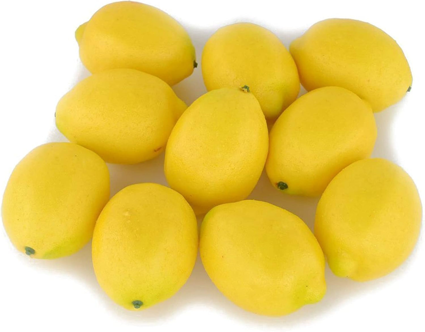 20Pcs Yellow Simulation Artificial Lemon Fake Fruit Disply Home Party Decor Artificial Fruit Trees for Home Decor Artificial Fruit Artificial Plants and Flowers Artificial Plants and Flowers