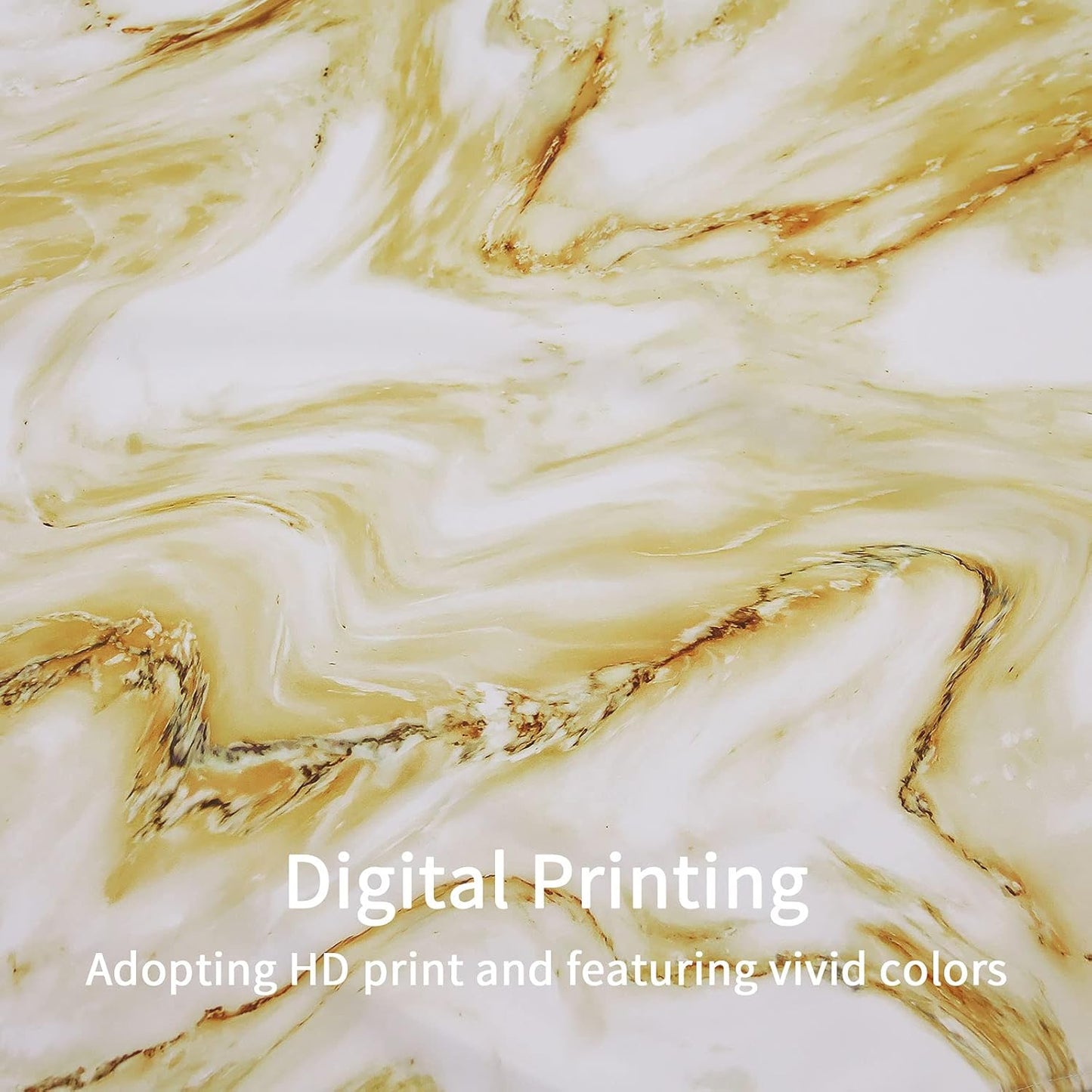 Yellow Gold Marble, Abstract Modern Shower Curtain for Bathroom Decor, Luxury Standard Shower Curtain for Bathtub, Waterproof Washable Fabric, 72 x 72