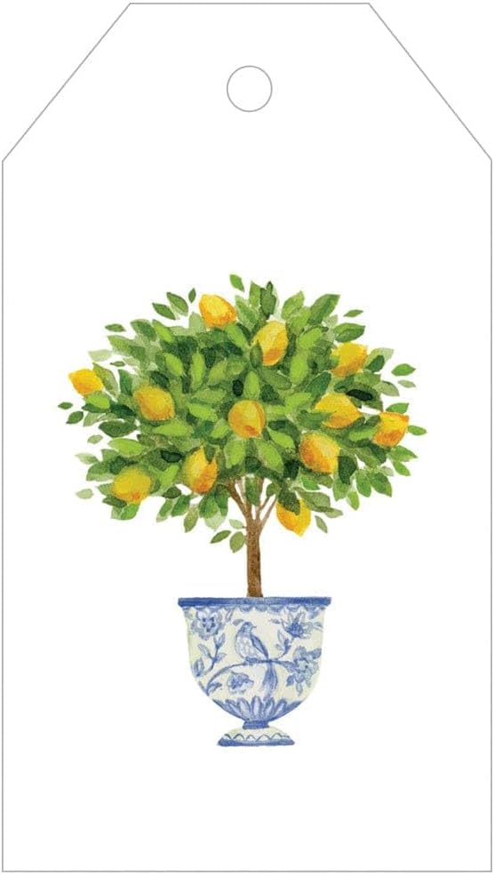 Lemon Topiary Gift Tags - 4 Per Package, 5 Packs