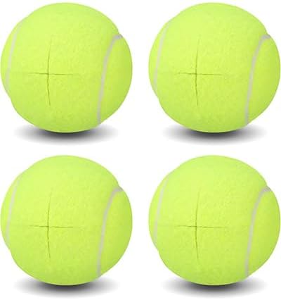 Walker Tennis Balls Precut Tennis Balls for Walkers 4PCS Walkers Legs Universal Precut Glide Balls, Heavy Duty Long Lasting Felt Pad Glide Coverings for Furniture Legs and Floor Protection