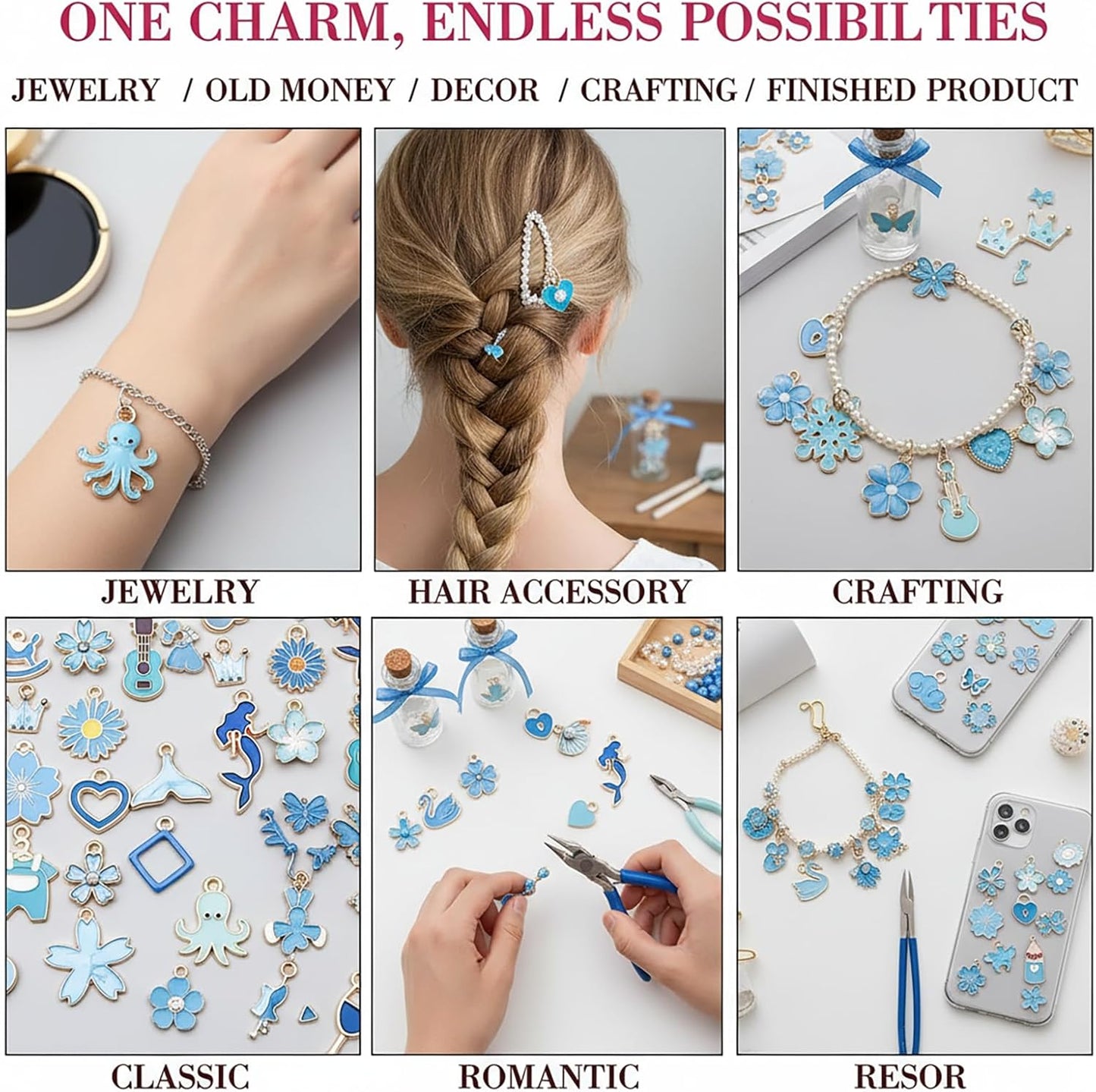 100 Pcs Random Enamel Charms for Jewelry Making Flowers, Hearts, and Mixed Styles Bracelet Necklaces Earrings Making Findings Supplies (SN1256-Yellow)