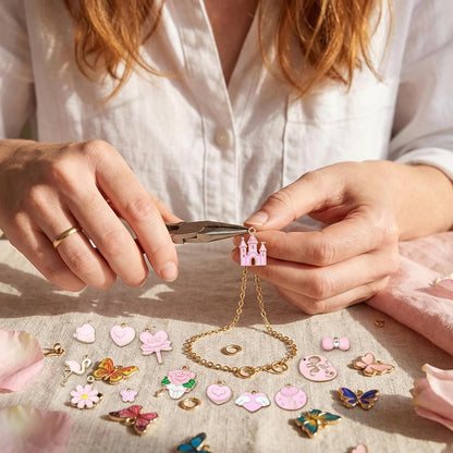 100 Pcs Random Enamel Charms for Jewelry Making Flowers, Hearts, and Mixed Styles Bracelet Necklaces Earrings Making Findings Supplies (SN1256-Yellow)