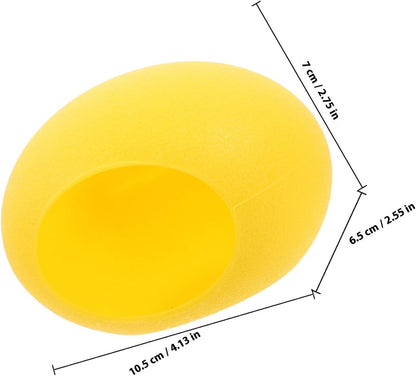Cute Hamster Hideout Bed Small Animal Hideout Habitat Cozy Yellow Hamster Nest House for Pet Bedding and Sleeping