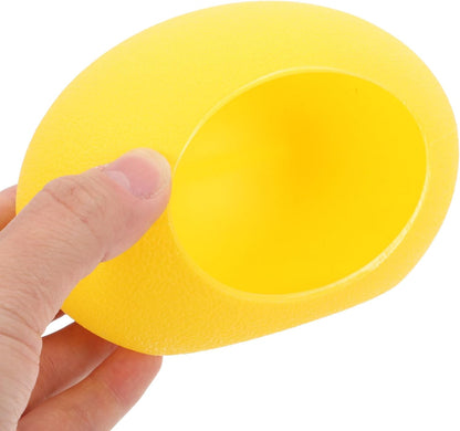 Cute Hamster Hideout Bed Small Animal Hideout Habitat Cozy Yellow Hamster Nest House for Pet Bedding and Sleeping