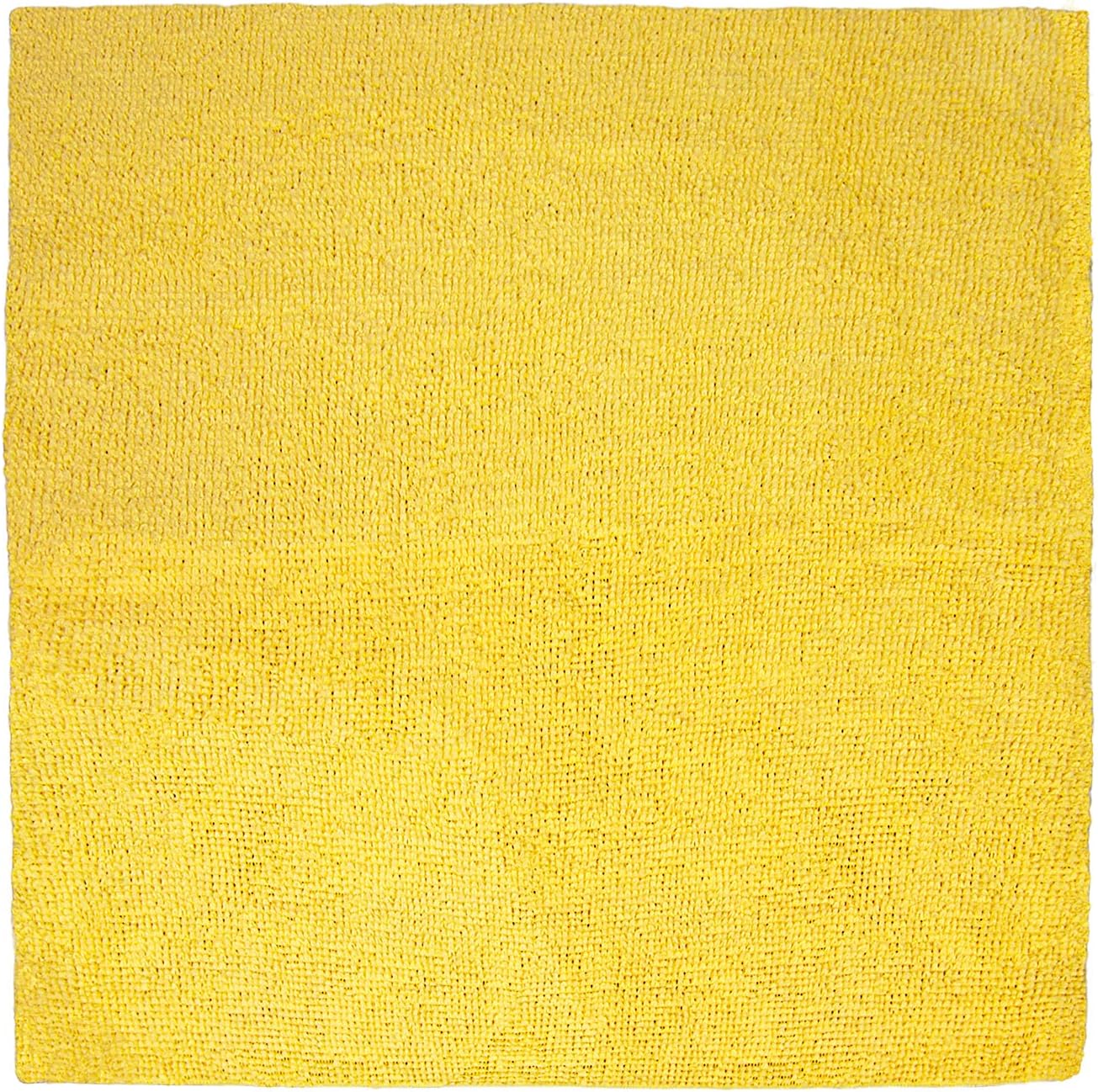 200GSM Microfiber Cleaning and Drying Cloths with Dispenser Box, Reusable, Streak-Free, Scratch-Free, Ultra Absorbent, Edgeless for All Surface Types, 12x12in, 50-Pack, Yellow