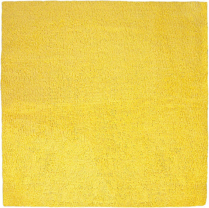 200GSM Microfiber Cleaning and Drying Cloths with Dispenser Box, Reusable, Streak-Free, Scratch-Free, Ultra Absorbent, Edgeless for All Surface Types, 12x12in, 50-Pack, Yellow