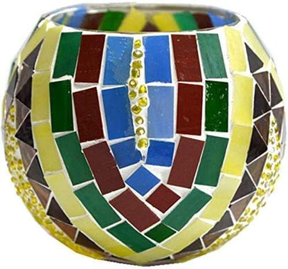 0.7X2.1 CM (0.27X0.82 inch) Stained Glass Strip,Clear Glass Mosaic Pieces DIY Mosaic Tiles Hobbies Art Crafts Material 200g(0.44lb) (Yellow)