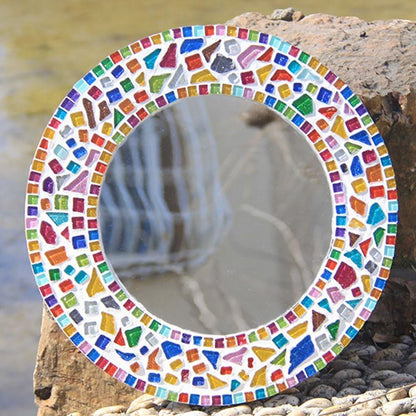 0.7X2.1 CM (0.27X0.82 inch) Stained Glass Strip,Clear Glass Mosaic Pieces DIY Mosaic Tiles Hobbies Art Crafts Material 200g(0.44lb) (Yellow)
