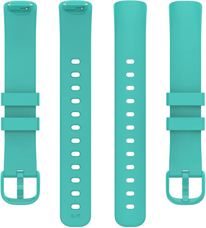Bands Compatible with Fitbit Inspire 3 Smart Watch Band Replacement Wristband Strap Bracelet Silicone Accessory for Women Men S/L Size, 3 Pack