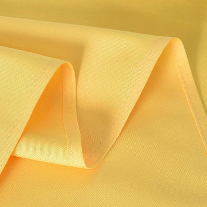 Yellow Cloth Napkins Washable Set of 6-210GSM Heavy-Duty 20x20 Inch Solid Table Napkins Cloth in Bulk, Reusable Napkins with Hemmed Edges for Dinner, Holiday, Wedding, Party & Everyday Use