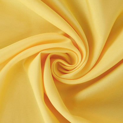 Yellow Cloth Napkins Washable Set of 6-210GSM Heavy-Duty 20x20 Inch Solid Table Napkins Cloth in Bulk, Reusable Napkins with Hemmed Edges for Dinner, Holiday, Wedding, Party & Everyday Use