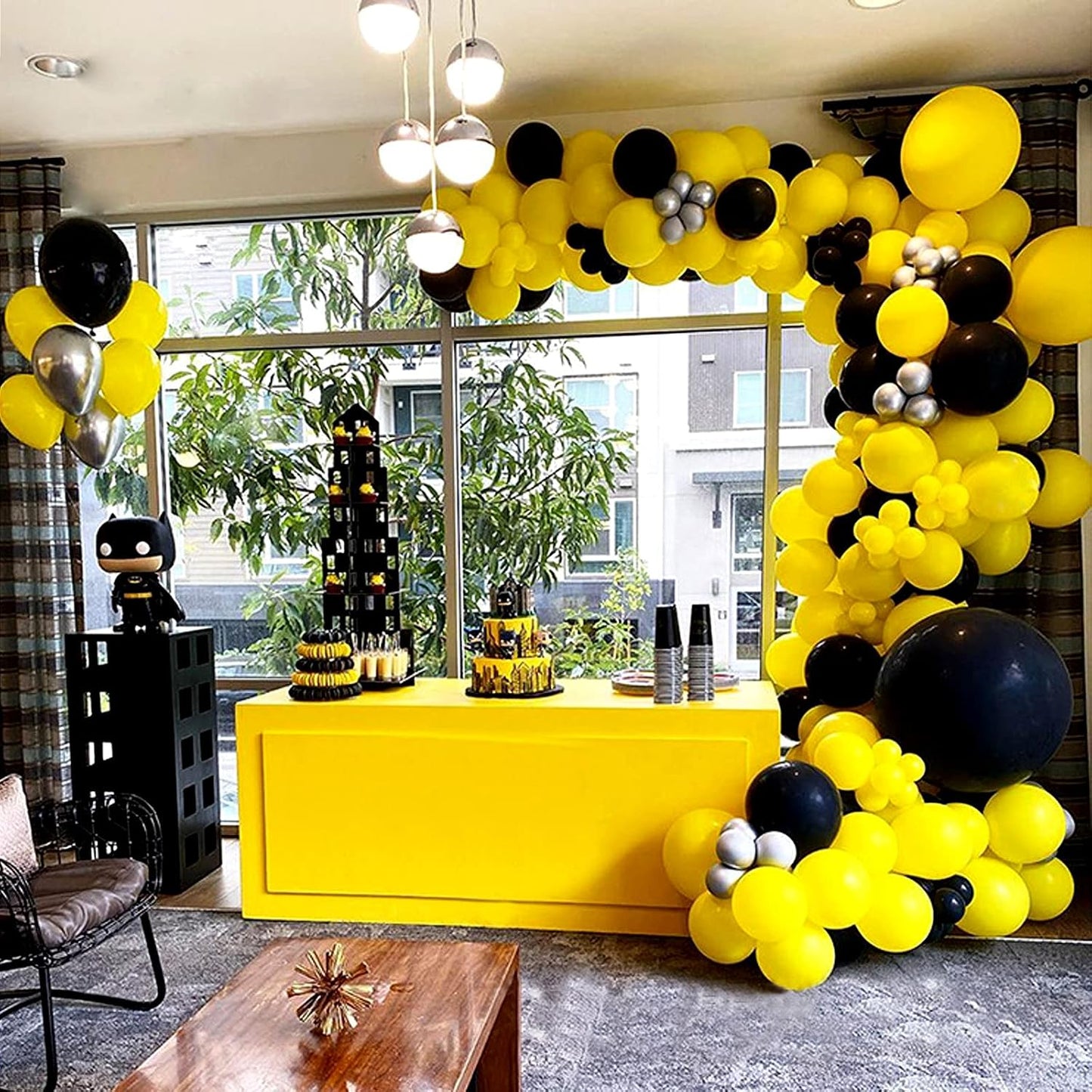 Yellow Balloons 12 inch, 50 Pack Yellow Party Balloons Good Quality for Birthday Graduation Baby Shower Wedding Sunflower Bee Party Decorations (with Yellow Ribbon)