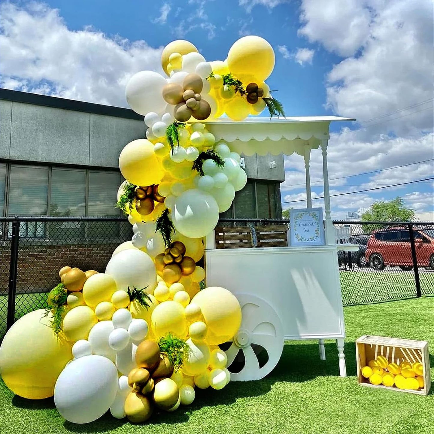 Yellow Balloons 12 inch, 50 Pack Yellow Party Balloons Good Quality for Birthday Graduation Baby Shower Wedding Sunflower Bee Party Decorations (with Yellow Ribbon)