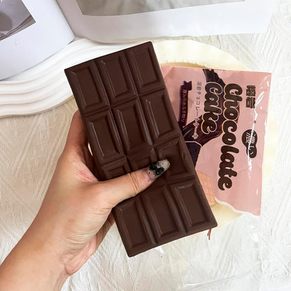 Butter Slow Rising Squishy，Squishy Toy,Dumpling Stress Balls,Fidget Toy (Chocolate Bar Squishy)