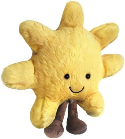New Moon Sunshine Plush Toy Cute Smile Fun Filled Animal Pillow Soft Plush Toy for Children's Birthday Gift