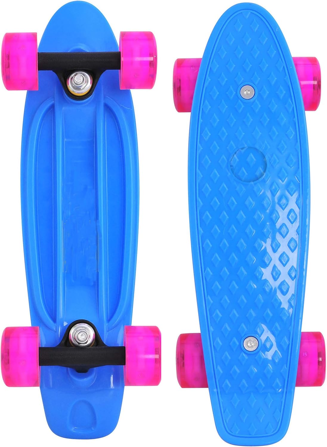 17inchX5inch Completed Skateboard Mini Cruiser Board with High Bounce PU Wheel