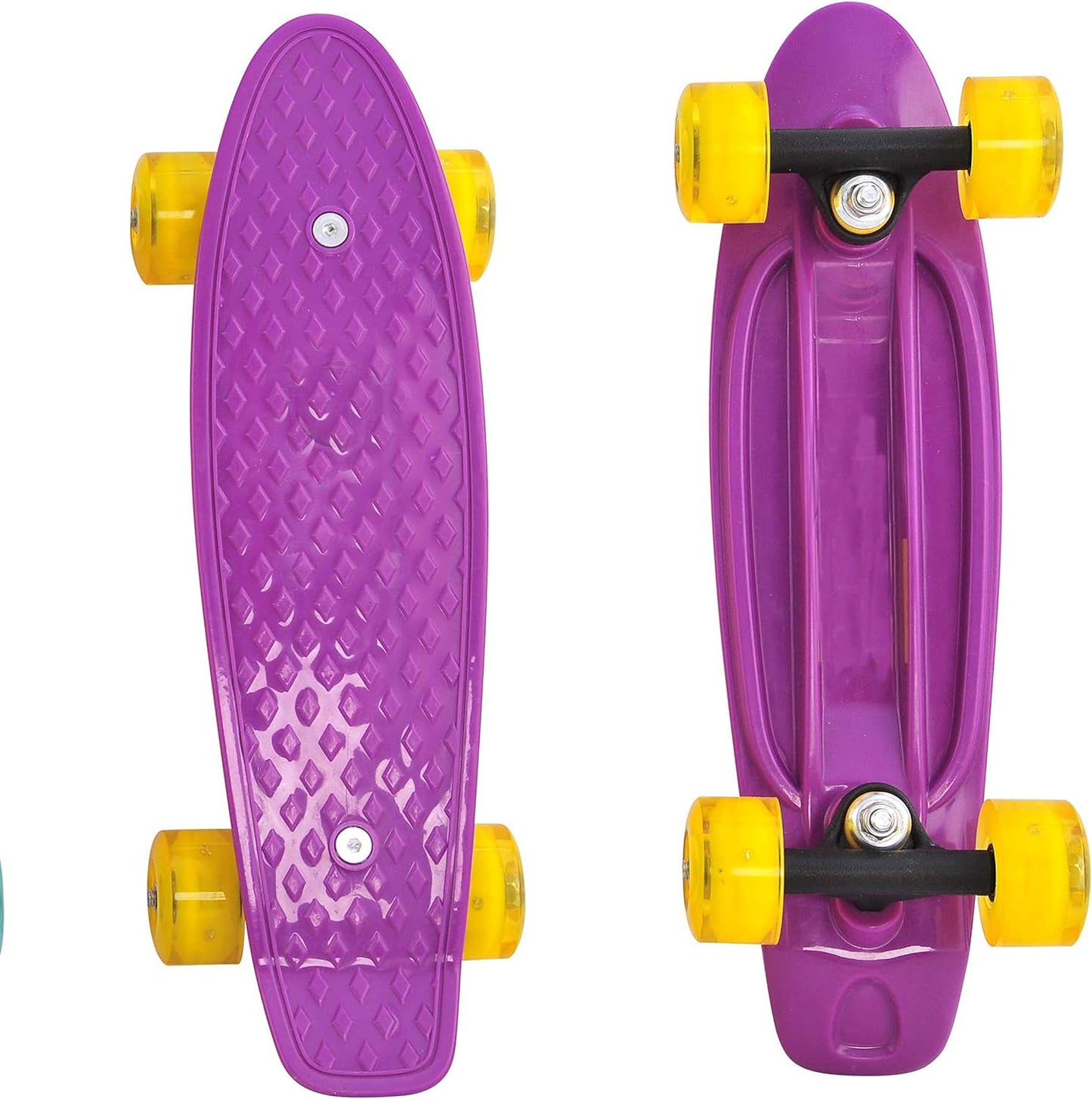 17inchX5inch Completed Skateboard Mini Cruiser Board with High Bounce PU Wheel