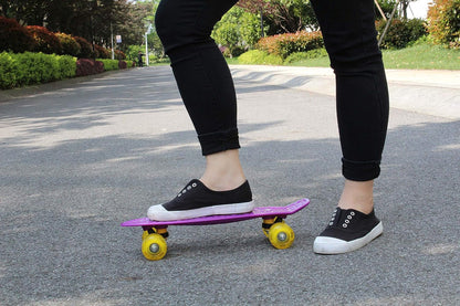 17inchX5inch Completed Skateboard Mini Cruiser Board with High Bounce PU Wheel