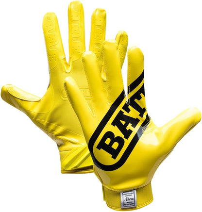Sports Double Threat Wide Receiver Gloves | UltraTack palm reaches the legal stick limit, PerfectFit material for comfort and breathability, Wrist freedom of motion