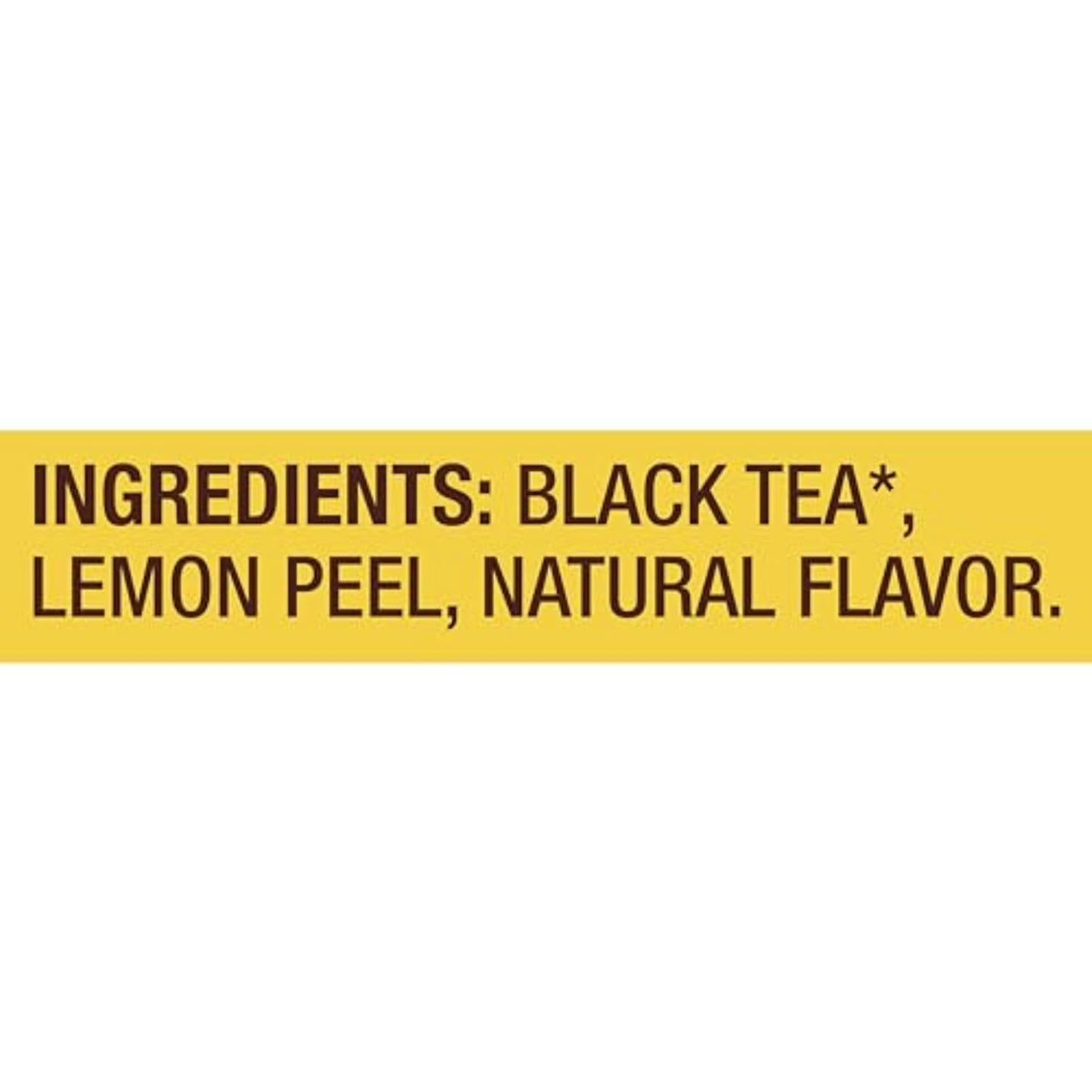 Black Tea Lemon, Pyramid Tea Bags, Flavored Teabags for a Refreshing Cup of Tea, 80 Total Tea Bags (20ct - Pack of 4)