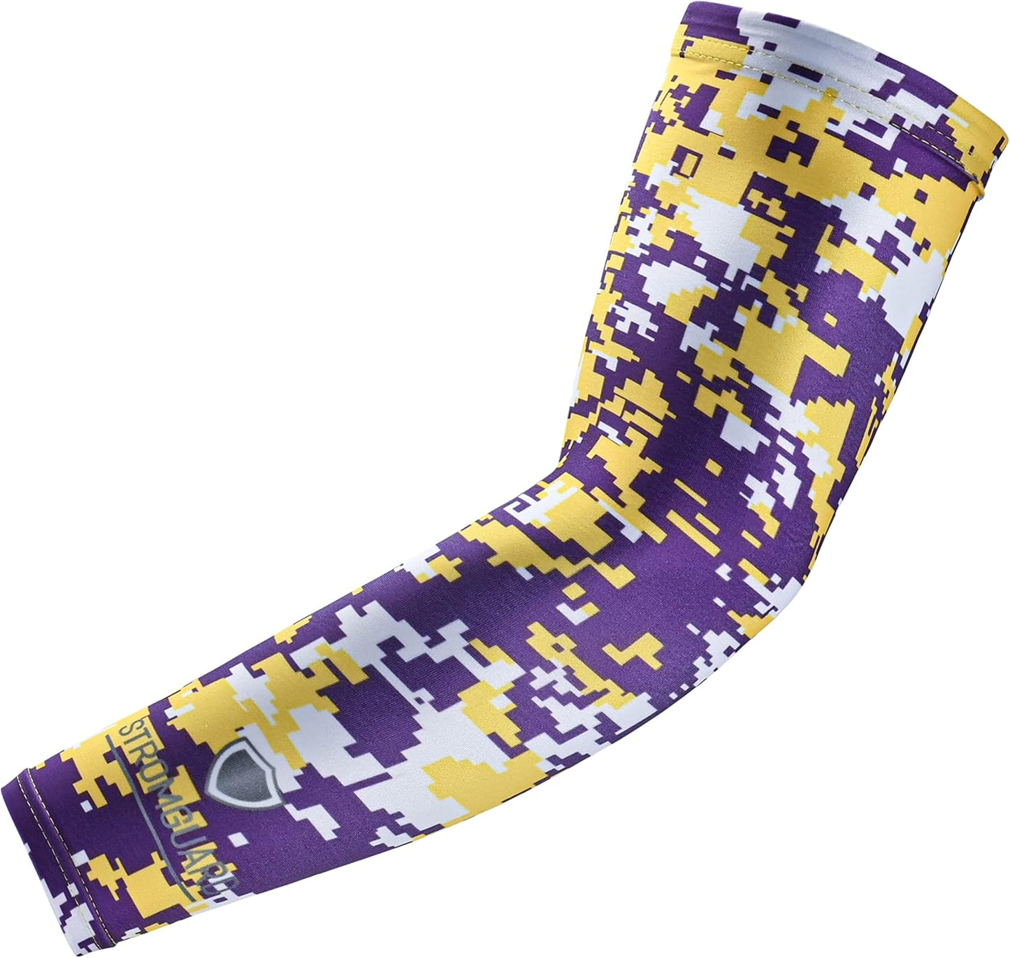 Compression Sports Arm Sleeve Digital Camo Baseball Football Basketball - (One Arm Sleeve)