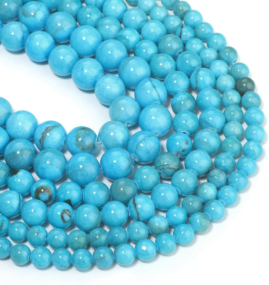 45pcs Yellow Persian Jade Energy Healing Beads for Bracelet，8mm Round Bulk Gemstone Beads for Jewelry Making Bracelet Necklace Earring DIY