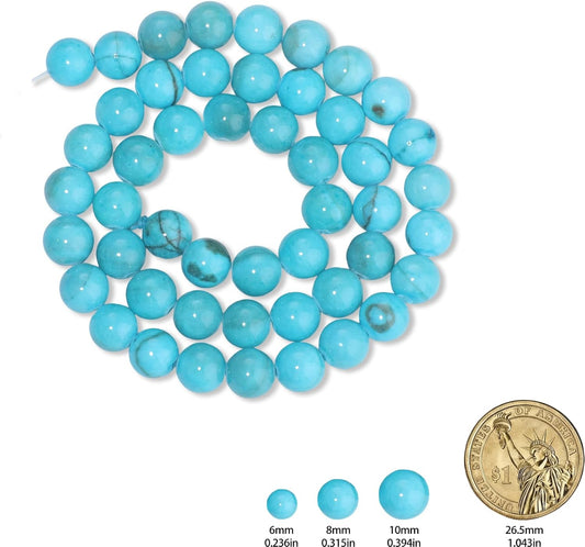 45pcs Yellow Persian Jade Energy Healing Beads for Bracelet，8mm Round Bulk Gemstone Beads for Jewelry Making Bracelet Necklace Earring DIY