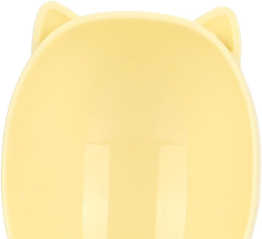 Dog Water Bottle, 380ml Leakproof Portable Pet Drinking Bottle with Lanyard(Yellow)