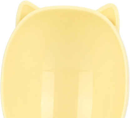 Dog Water Bottle, 380ml Leakproof Portable Pet Drinking Bottle with Lanyard(Yellow)
