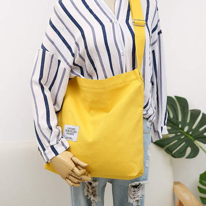 Women's Retro Large Size Canvas Shoulder Bag Hobo Crossbody Handbag Casual Tote