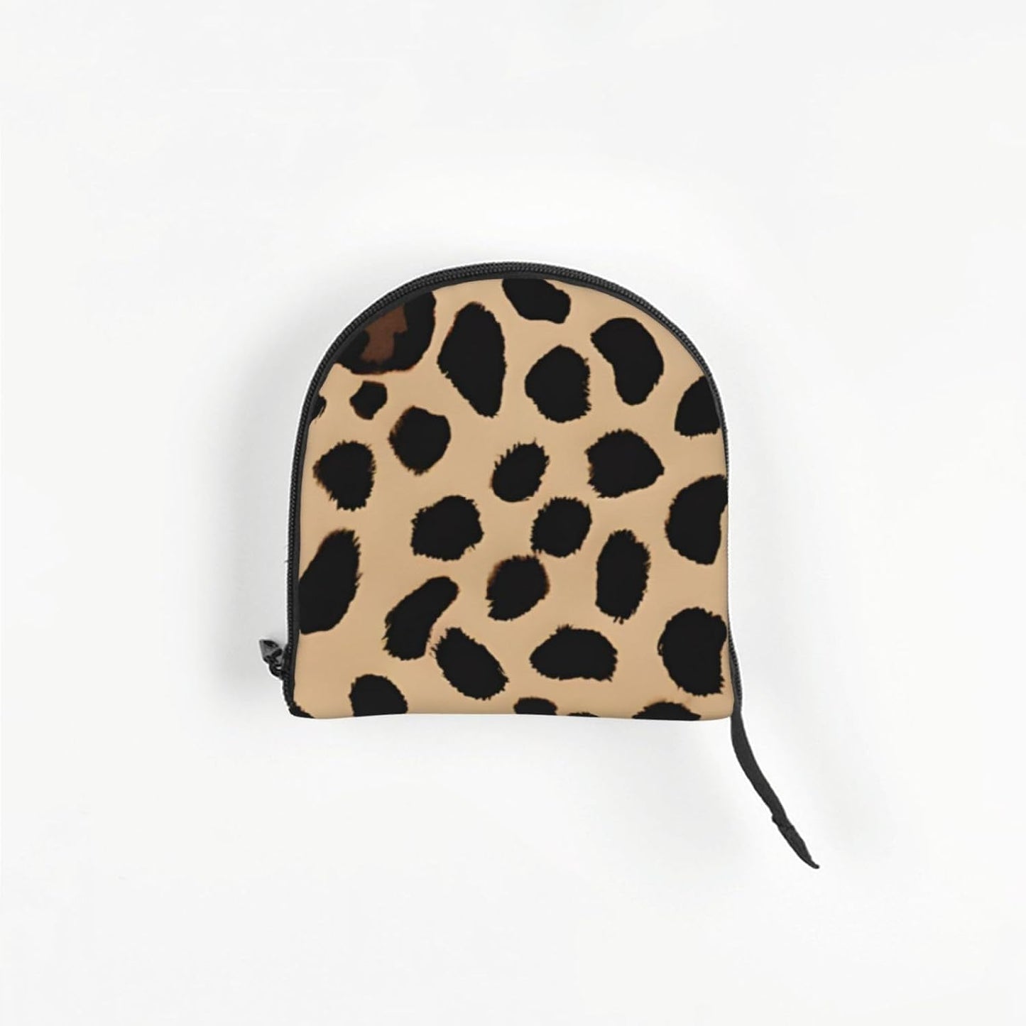 Yellow Leopard Print Printed Foldable Pet Bag - Portable Puppy Cat Travel Handbag Tote,Pet Carrier Backpacks., Black