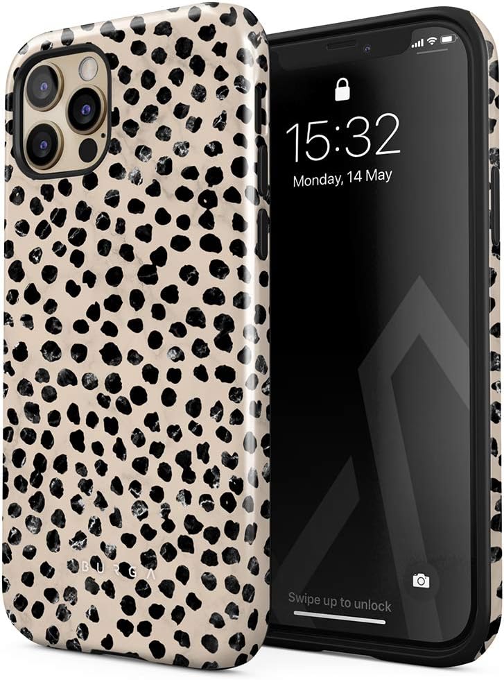 Unisex Phone Case for iPhone 14 Pro Max – Dual-Layer Hybrid Design with Shock-Absorbing TPU & Durable Exterior, Scratch-Resistant Finish and Raised Bezel Edge for Screen Protection & Daily Use
