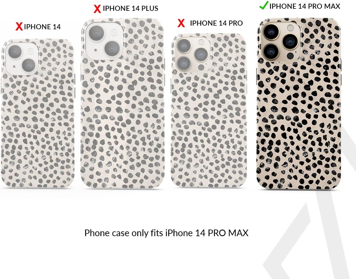 Unisex Phone Case for iPhone 14 Pro Max – Dual-Layer Hybrid Design with Shock-Absorbing TPU & Durable Exterior, Scratch-Resistant Finish and Raised Bezel Edge for Screen Protection & Daily Use